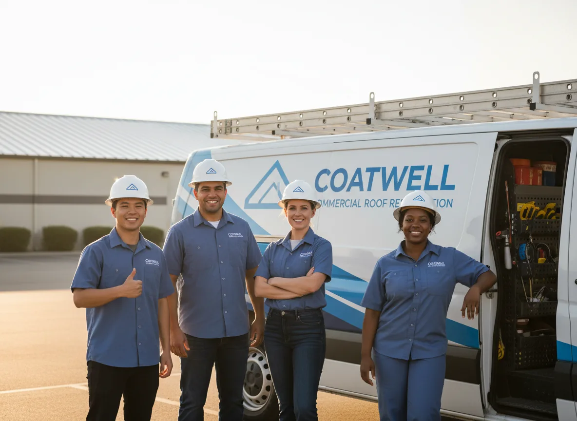 Commercial roof coating company in Newhebron, MS